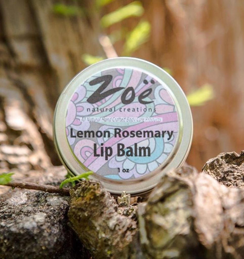 Zoe Natural Creations Lip Balm for TryBelle Magazine
