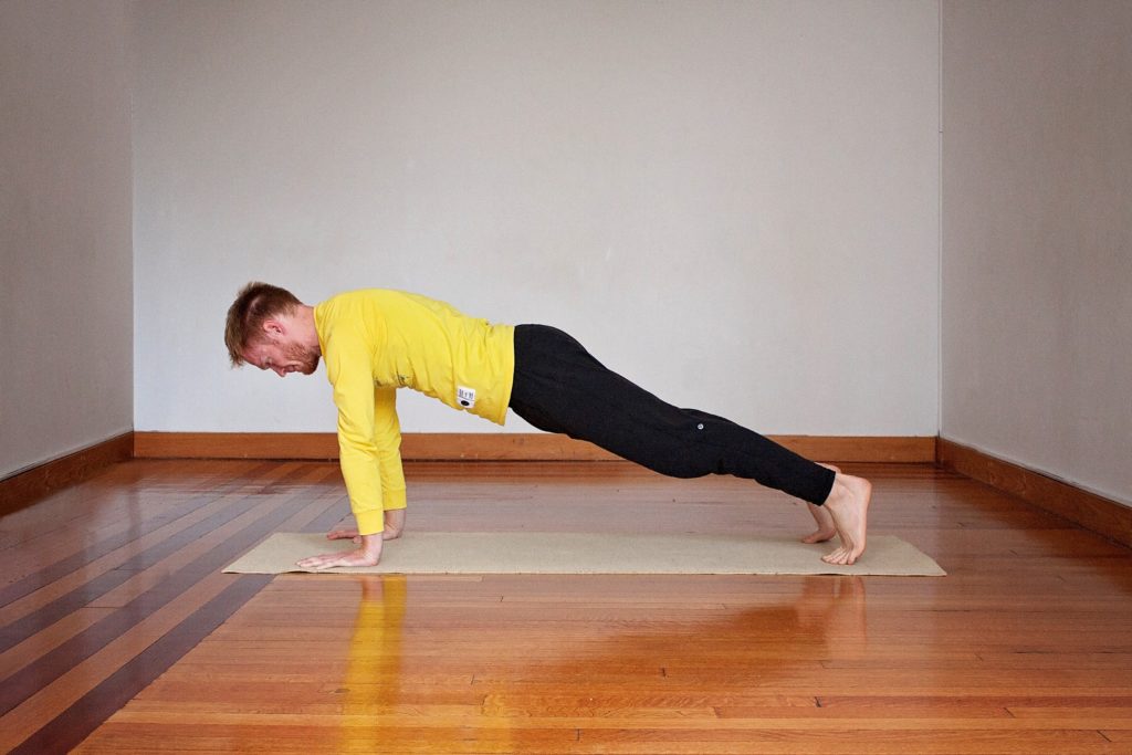 Five Poses to Help Rock Crow Pose - Plank by Paul Giese