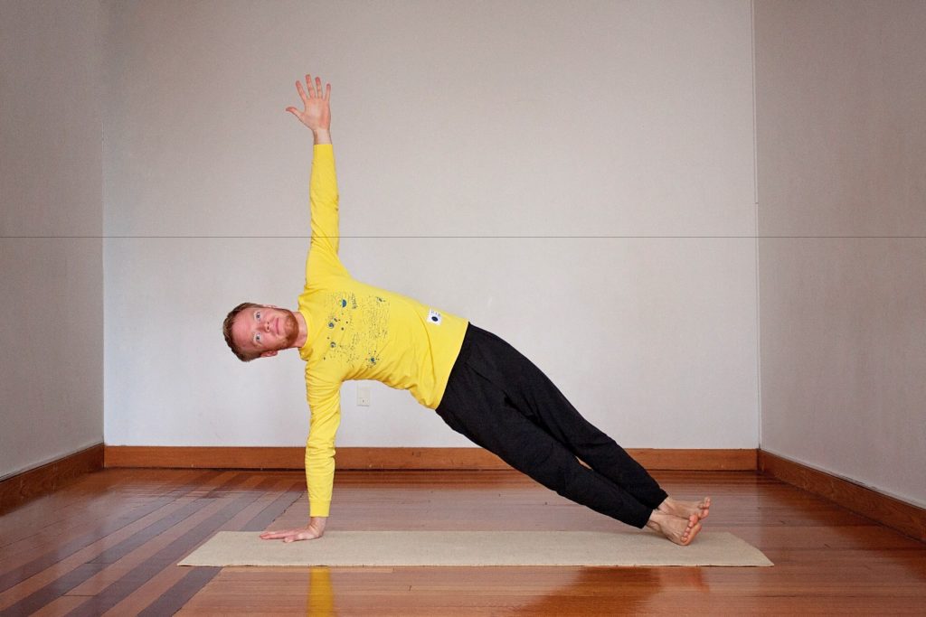 Five Poses to Help Rock Crow Pose - Side Plank by Paul Giese