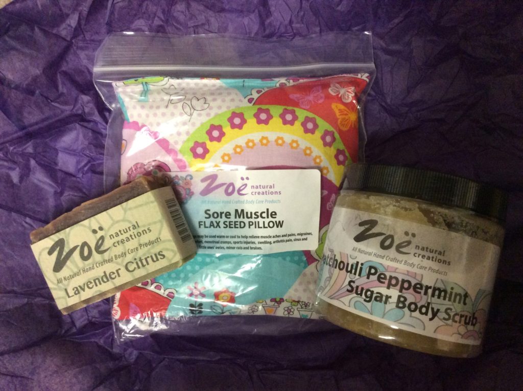 Zoe Natural Creations Products Arrived for TryBelle Magazine