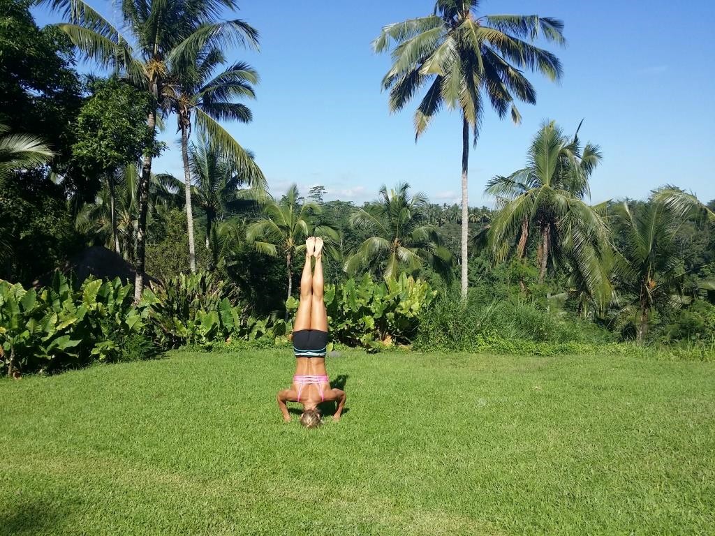 Yoga Session at the Intercontinental Hotel Bali by Ali Johnston for TryBelle Magazine