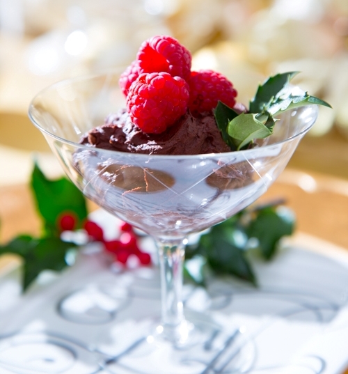 Healthy Gluten Free Chocolate Truffle Mousse in Five Minutes