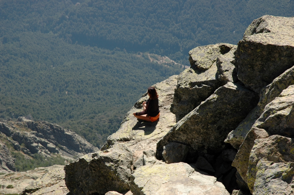 Meditation on a Mountain by Jakub Hlavaty
